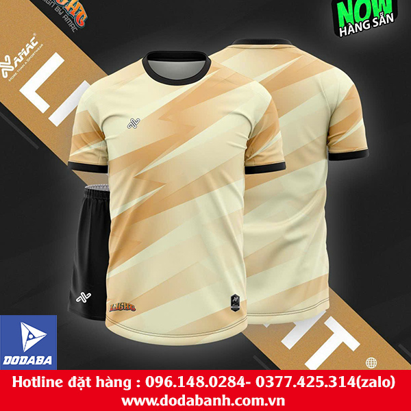 đồ đá banh light amac thiết kế đẹp màu vàng