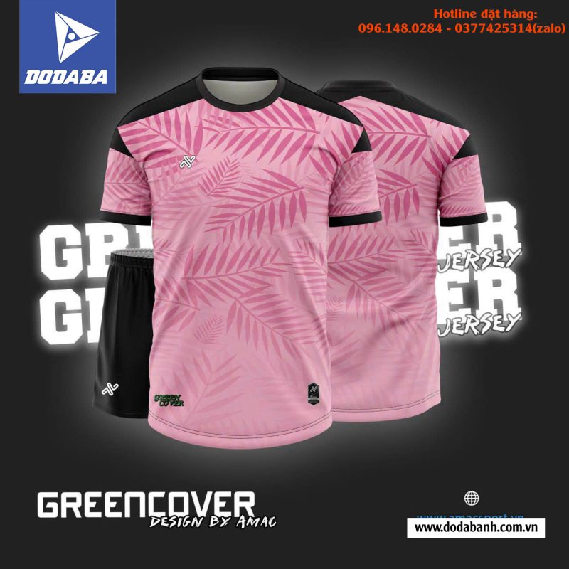 đồ đá banh amac greencover hồng