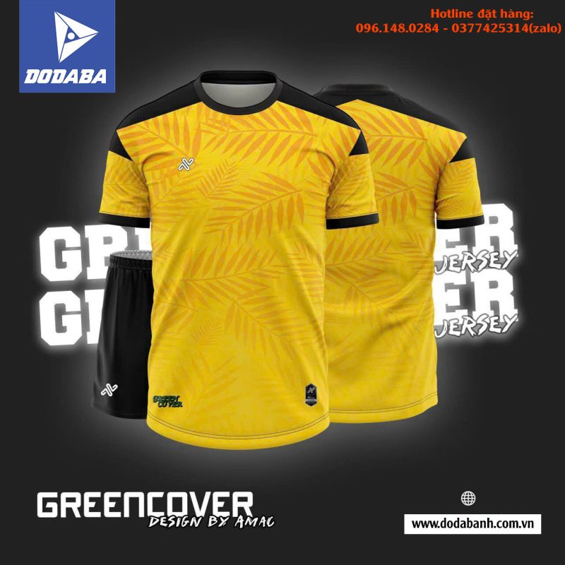đồ đá banh amac greencover vàng