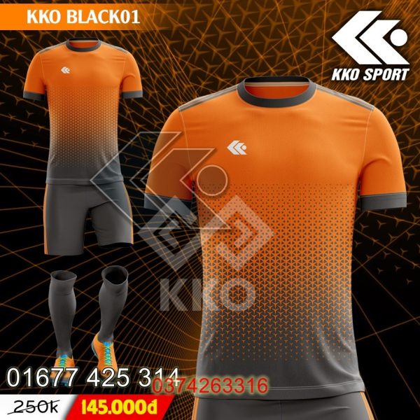 đồ đá banh thiết kế kko allblack đẹp nhất CAM2