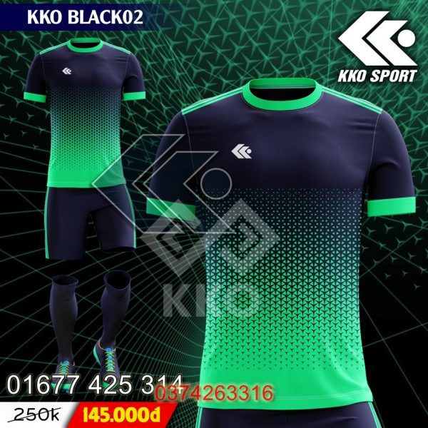 đồ đá banh thiết kế kko allblack đẹp nhất4