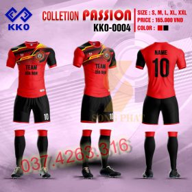 đồ đá banh thiết kế passoin