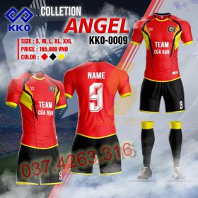 ĐỒ ĐÁ BANH THIẾT KẾ ĐẸP NHẤT ĐỎ