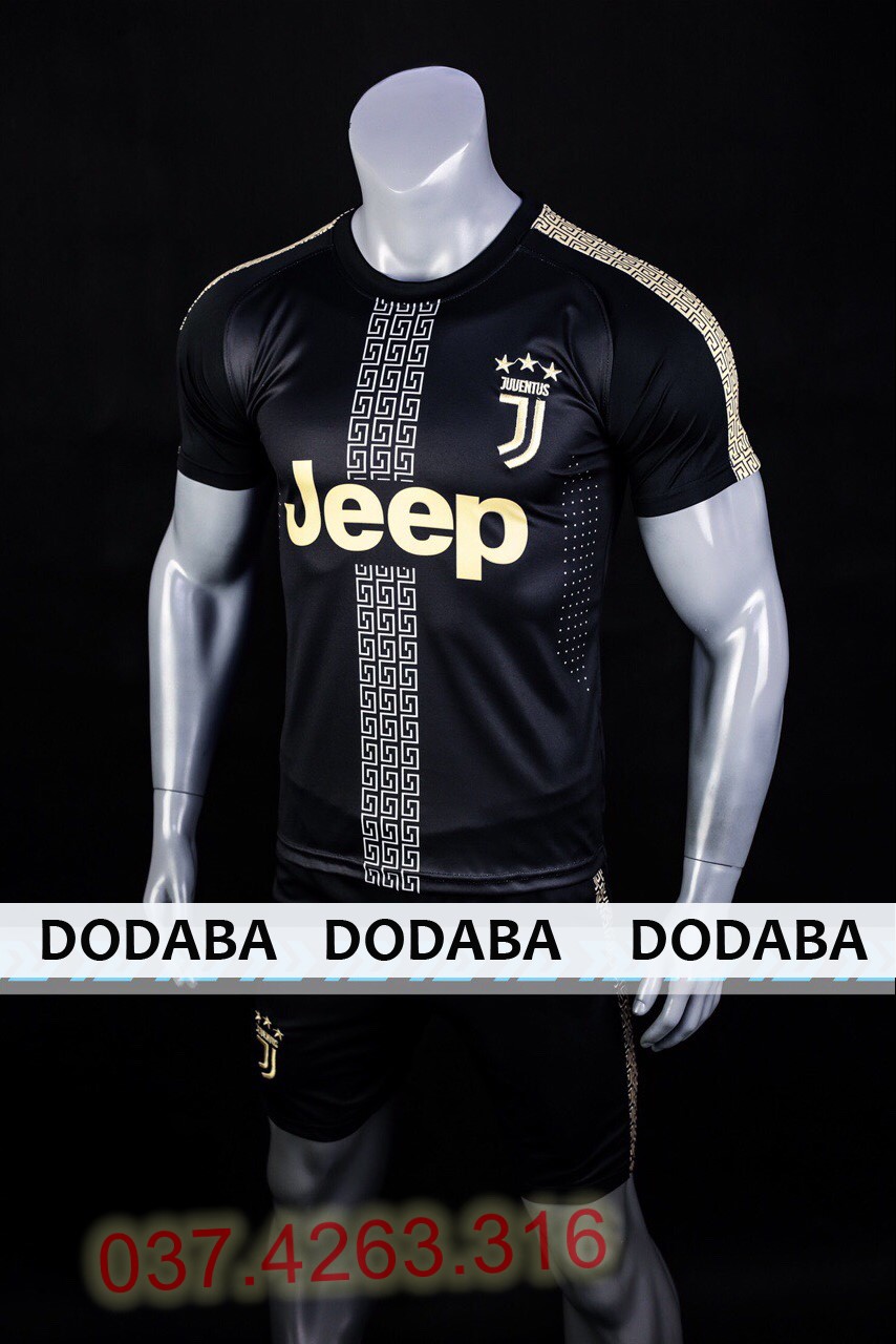 đồ đá banh juvetus đen đẹp mới nhất