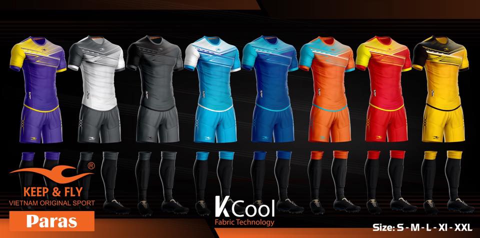 đồ đá banh không logo đẹp nhất 2020 paras keepfly