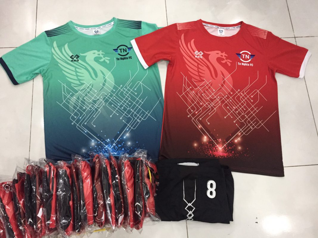 đồ đá banh không logo đẹp nhất kko thiết kế star liver