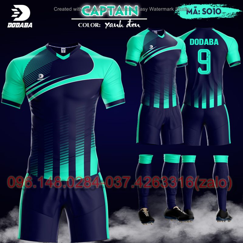 áo đá banh thiết kế cptain ngọc