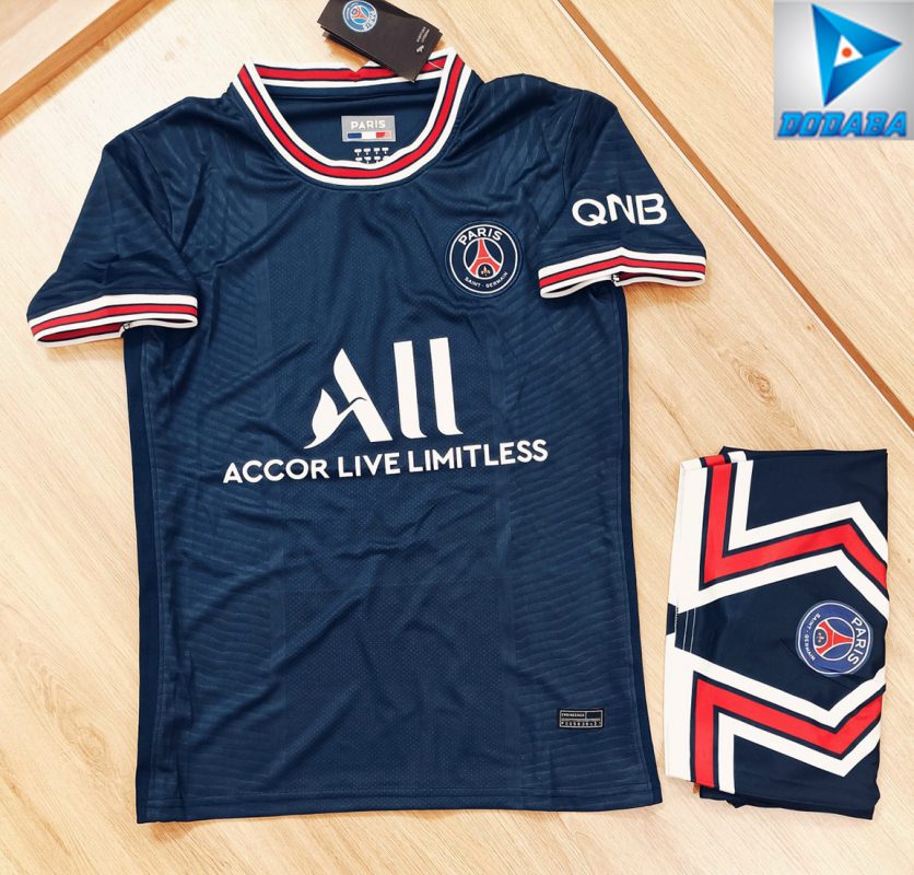 đồ đá banh psg clb đẹp mới nhất xanh đen 6