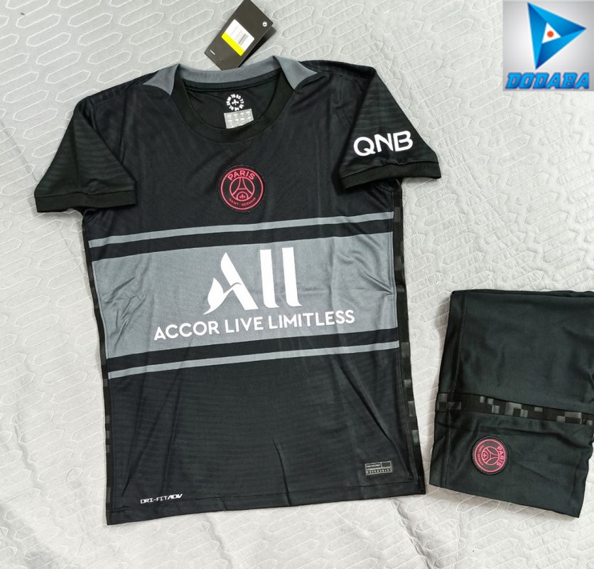 đồ đá banh psg clb đẹp mới nhất đen