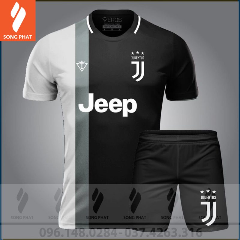 đồ đá banh clb juvetus đẹp nhất 2022-2023 đen