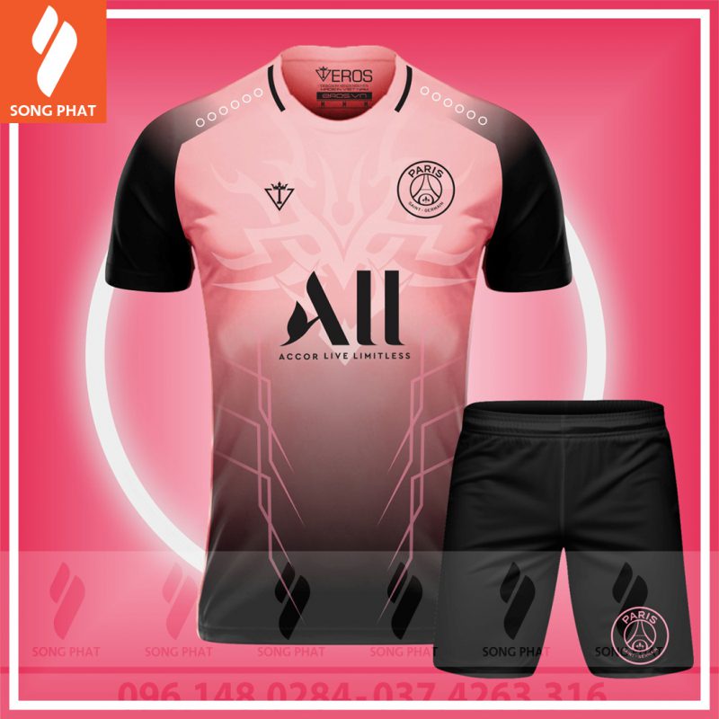 đồ đá banh psg clb đẹp mới nhất hồng