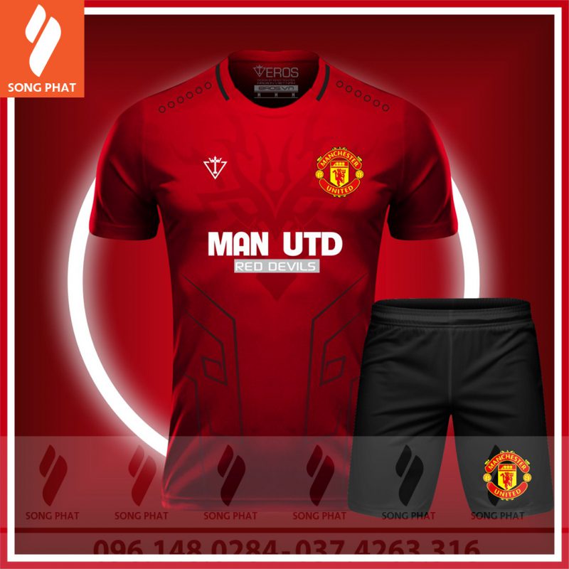 đồ đá banh clb mu đẹp nhất màu đỏ độc lạ