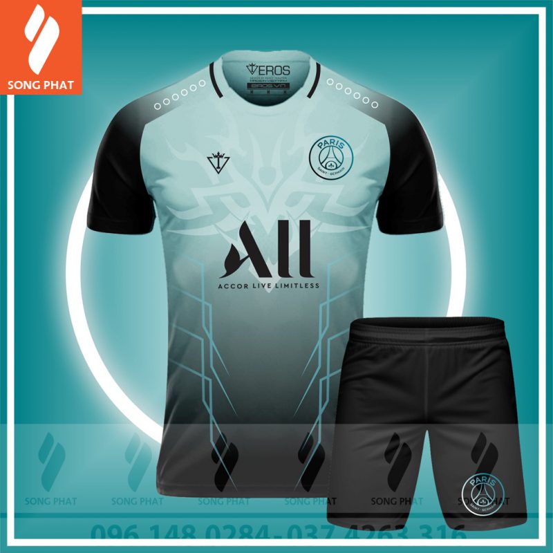 đồ đá banh psg clb đẹp mới ngọc đen