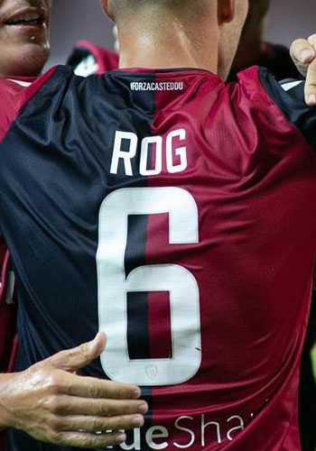 font số đá banh đẹp Font CAGLIARI CALCIO 2019/2020
