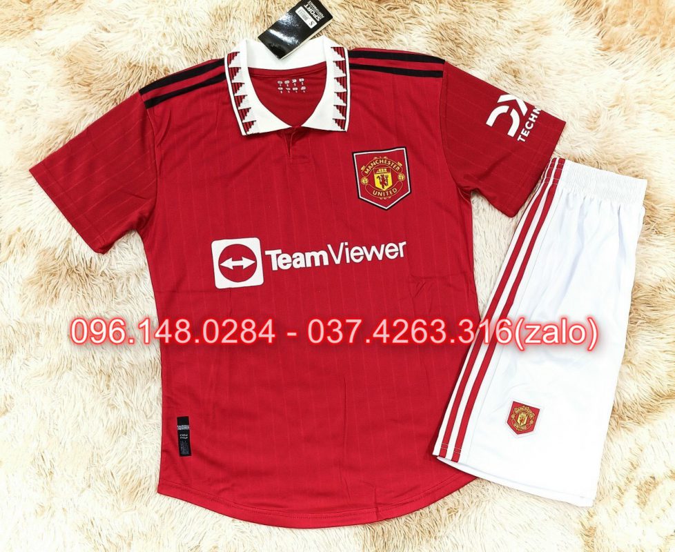 đồ đá banh clb mu đỏ đẹp mới nhất quần trắng