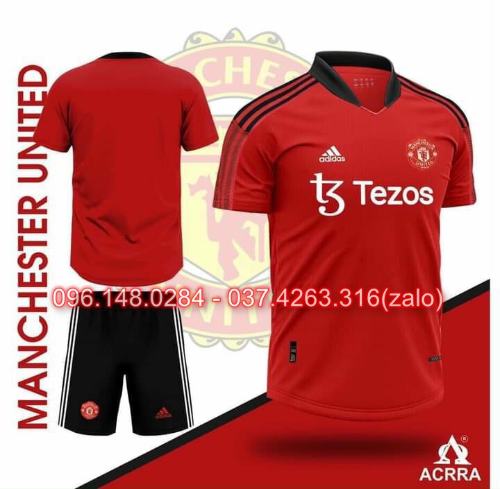 đồ đá banh clb mu mới đẹp nhất đỏ