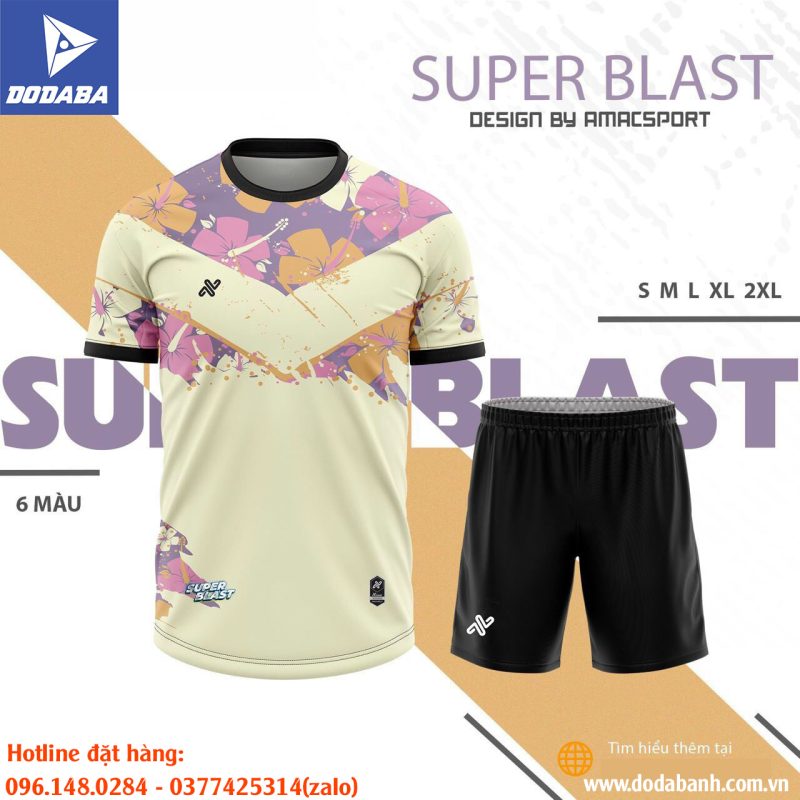 đồ đá banh amac super blast đẹp vàng