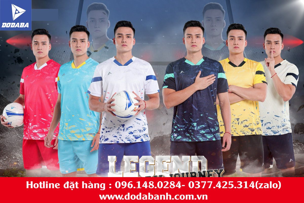 đồ đá banh không logo KAIVIN XANH