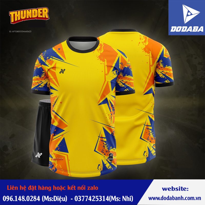 đồ đá banh không logo amac thunder