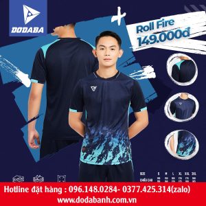 đồ đá banh VH thunder không logo xanh