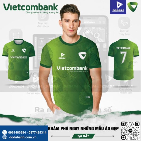 đồ đá banh thiết kế công ty vietcombank