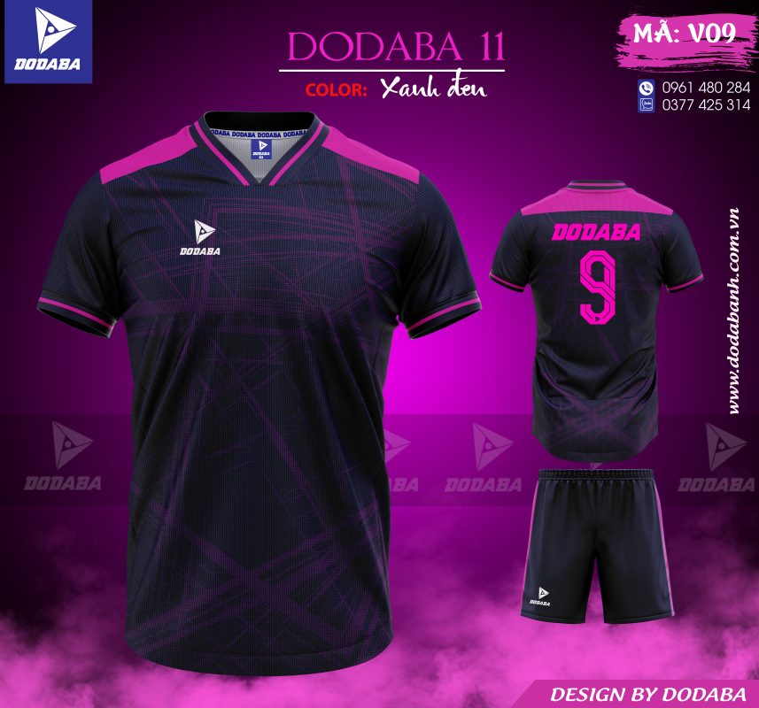 đồ đá banh thiết kế dodaba v09