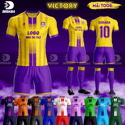 áo đá banh thiết kế victory