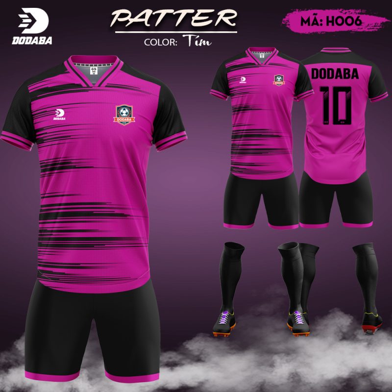 đồ đá banh thiết kế patter đẹp hồng