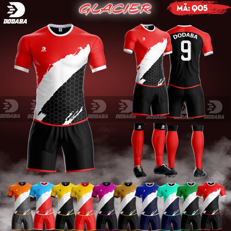 đồ đấ banh đẹp thiết kế đỏ