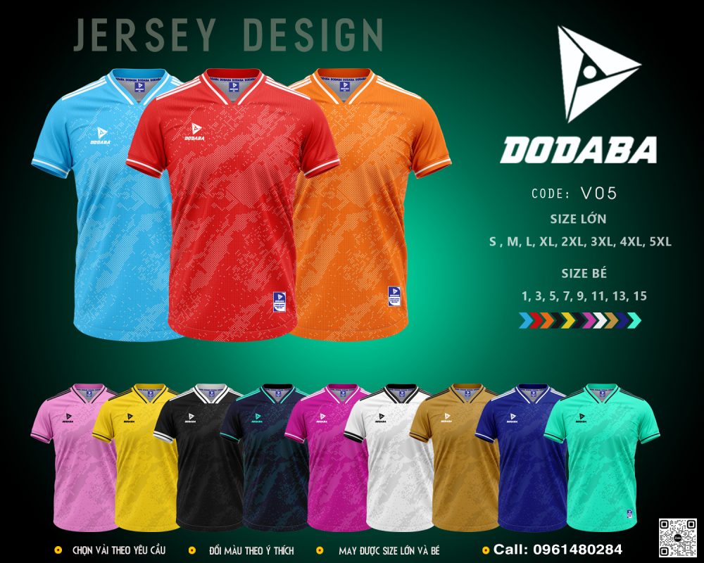 đồ đá banh đẹp thiết kế v05