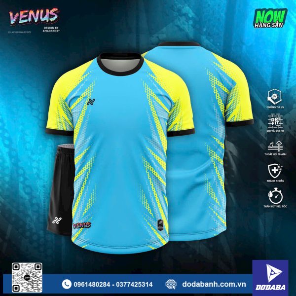 đồ đá banh đẹp venus xanh da