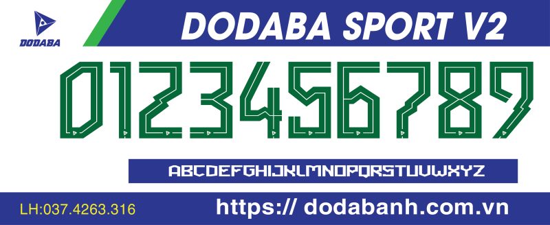 font số dodaba v2