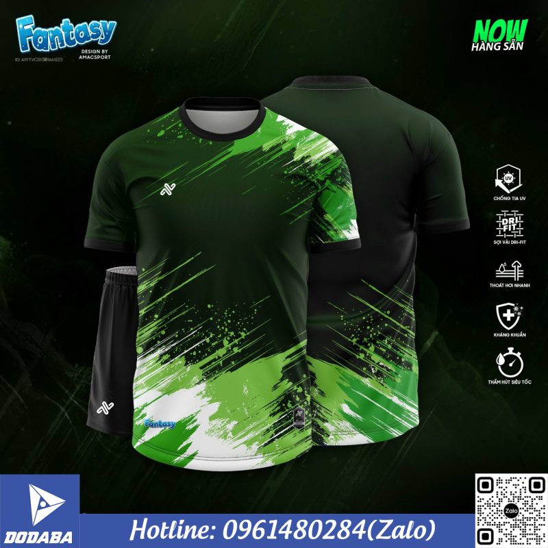 đồ đá banh đẹp fantasy xanh chuối