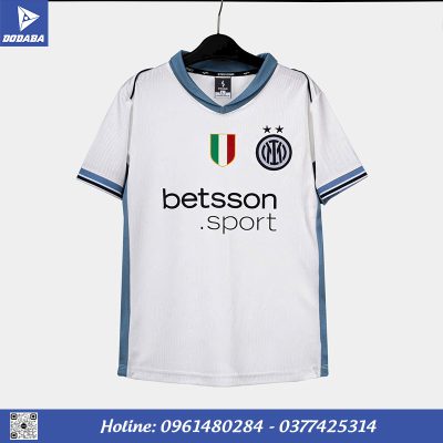 đồ đá banh intermilan trắng xanh mới màu trắng