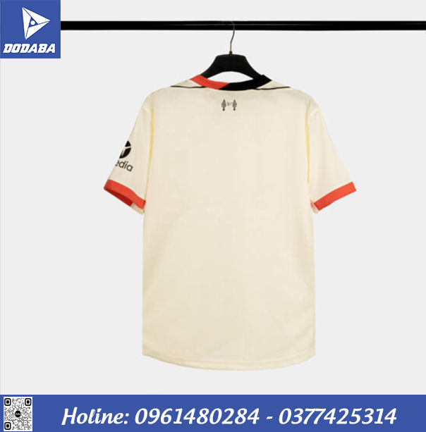 đồ đá banh liverpool trắng mới nhất sau lưng