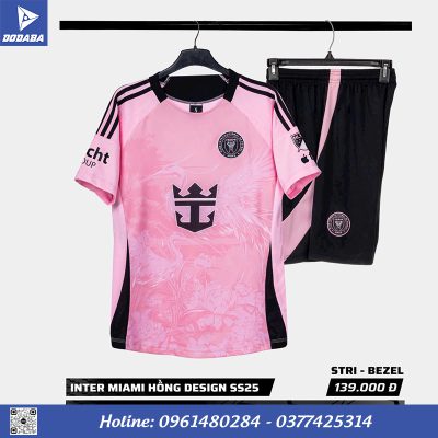 đồ đá banh inter miami hồng
