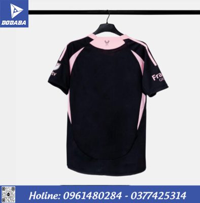 đồ đá banh inter miami đen 2024-2025 sau