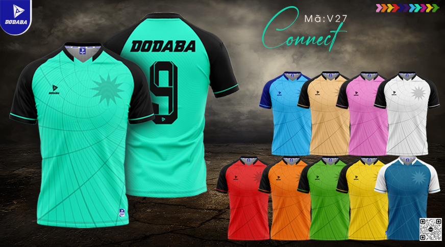 áo bóng đá thiết kế đẹp dodaba