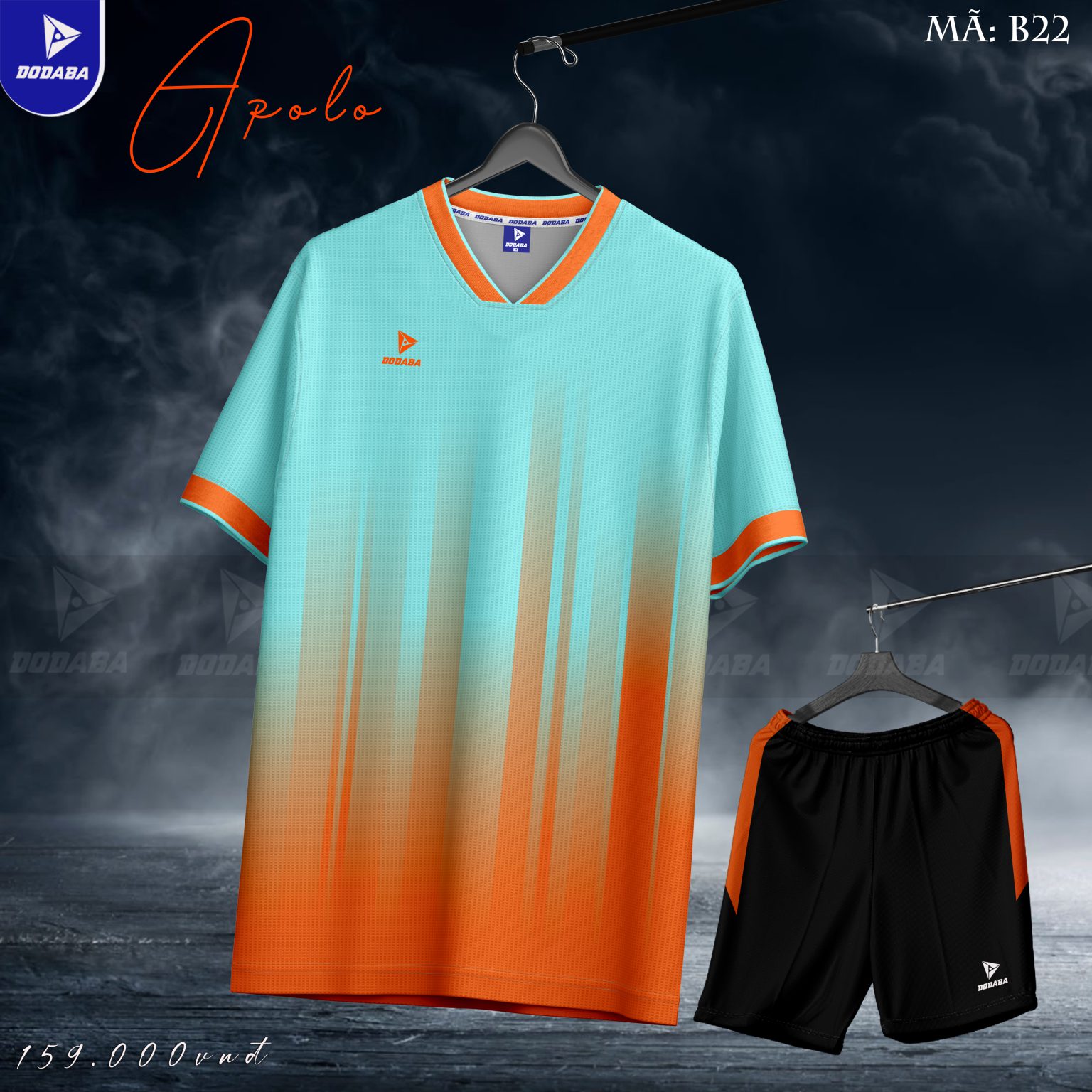 đồ đá banh thiết kế apolo