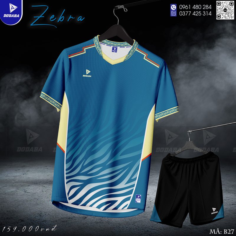đồ đá banh thiết kế zebra cổ vịt4