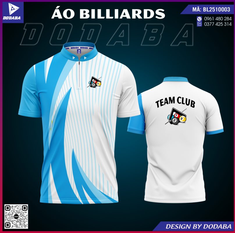 áo billiards thiết kế dodaba