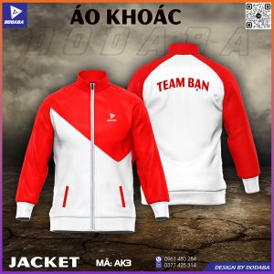 áo khoác thiết kế đẹp màu đỏ