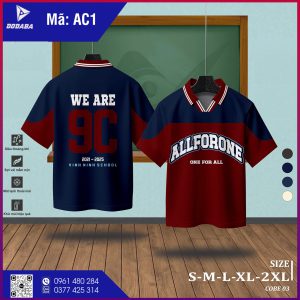 áo lớp thiết kế AC1