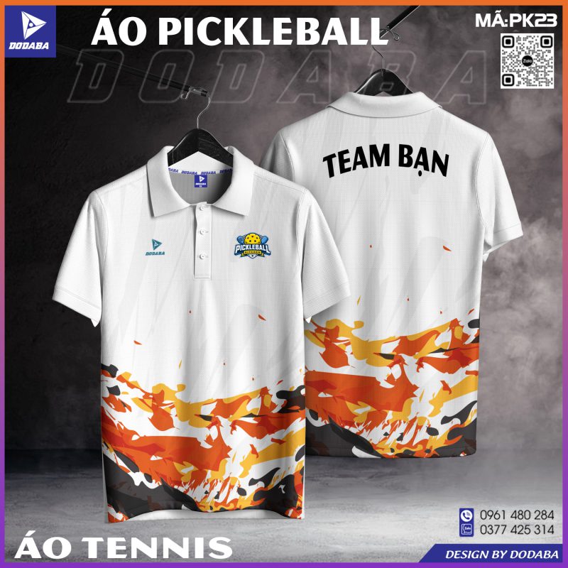 áo tennis pickleball thiết kế đẹp
