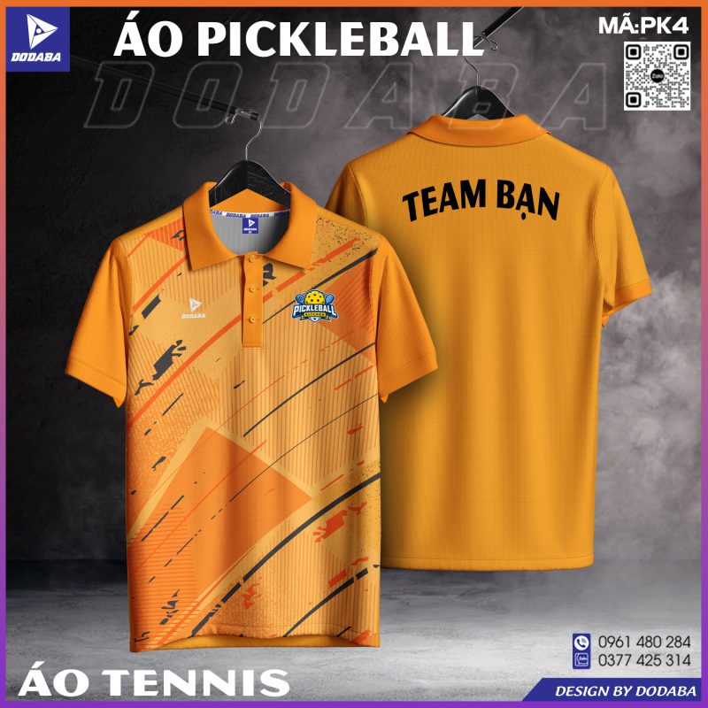 áo pickleball thiết kế đẹp