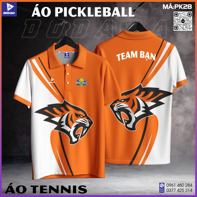 áo pickleball thiết kế mới nhất