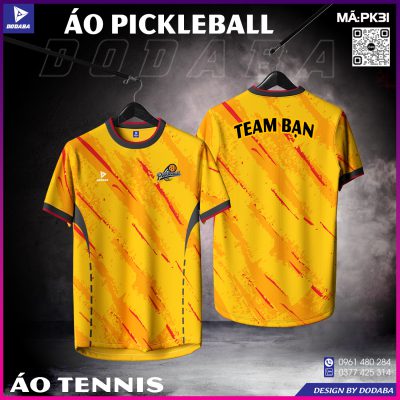 áo pickleball thiết kế đẹp