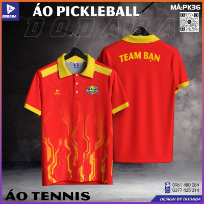 áo pickleball thiết kế đẹp