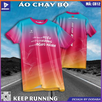 áo chạy bộ thiết kế dodaba