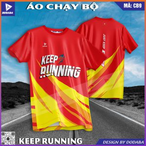Mẫu áo chạy bộ thiết kế chạy bộ Mã CB9 tại Dodaba